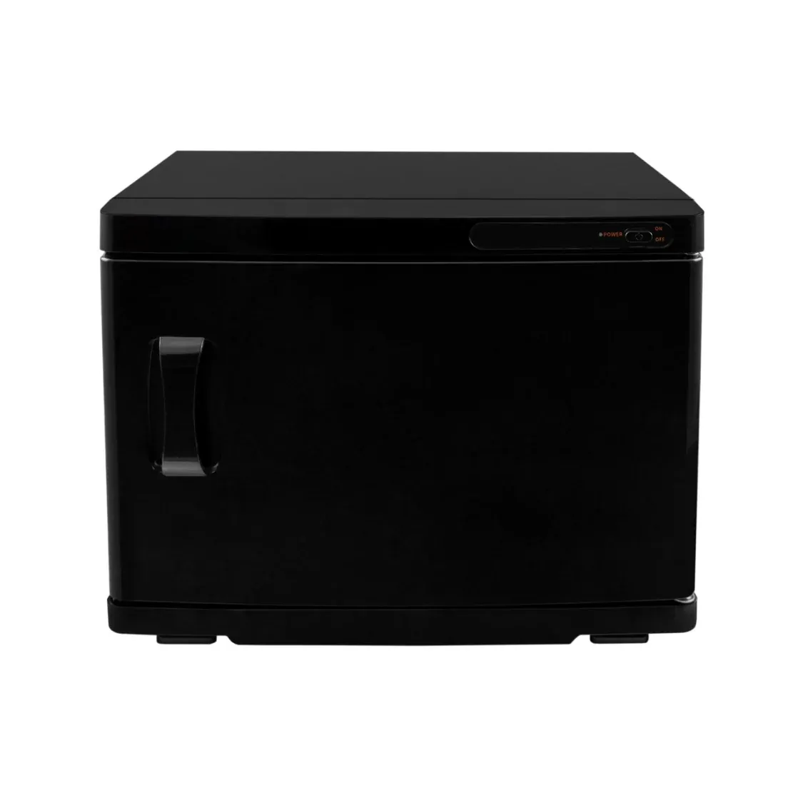Handtuchwärmer mit UV‑Sterilisation – Schwarz | 23L, 70 Tücher, 45–70°Ct