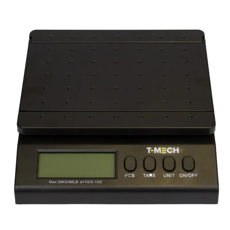 LCD Digital Paketwaage/Briefwaage – 30 kg, LCD, Tare/Hold, Netzteil + Batterien