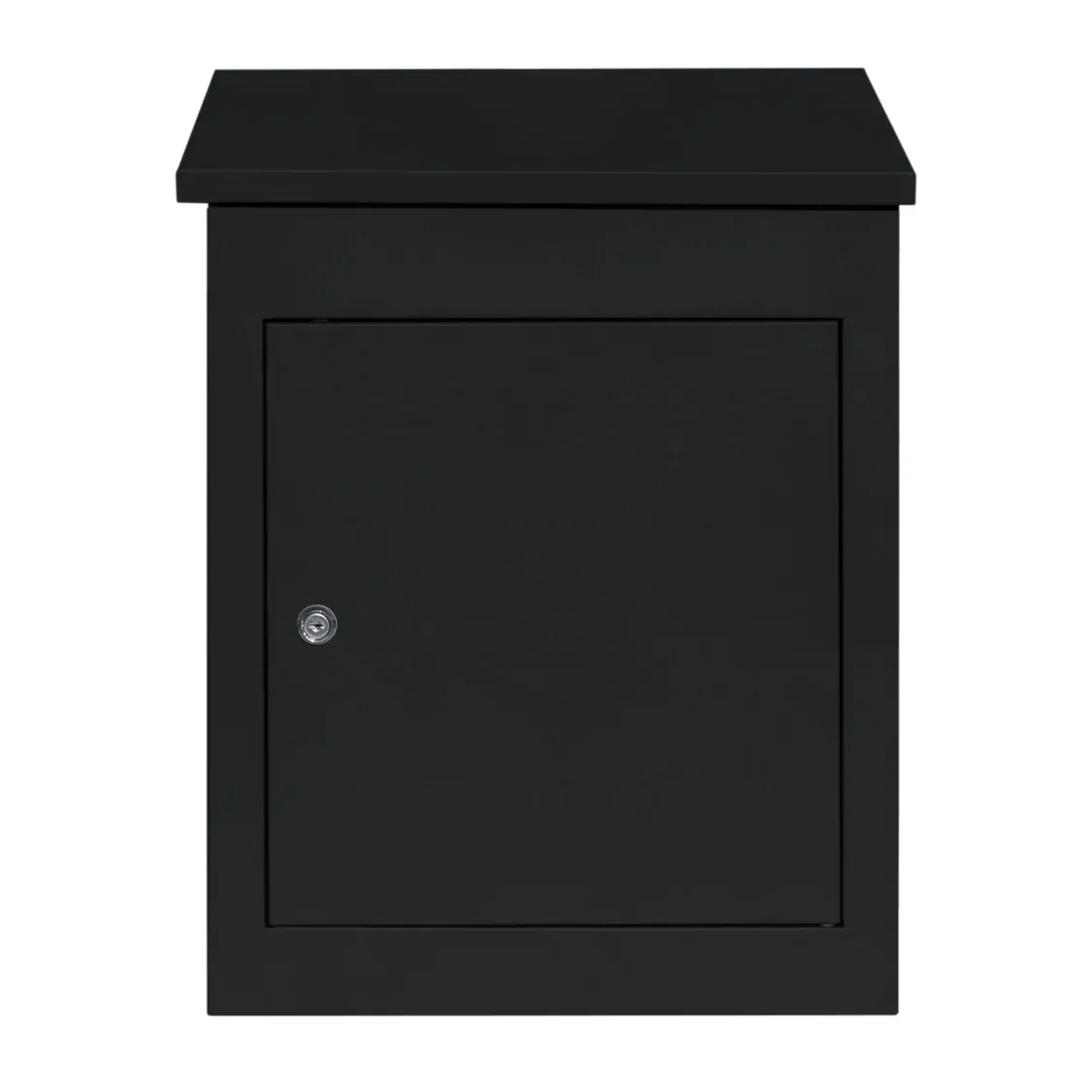 Paketkasten – Schwarz | Abschliessbar, Anti‑Diebstahl, 35 × 19 × 15 cm, wetterfest