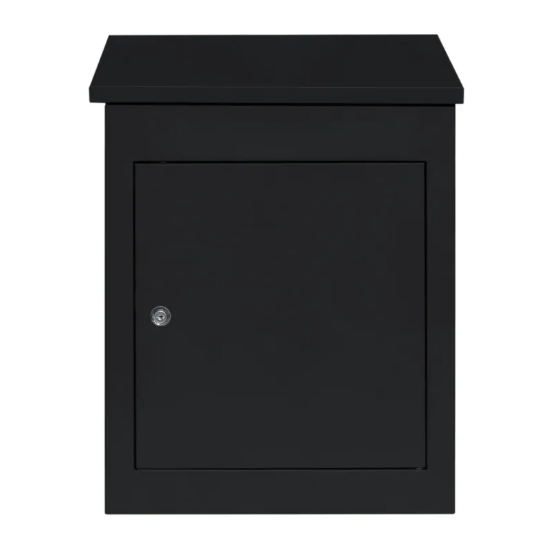 Paketkasten – Schwarz | Abschliessbar, Anti‑Diebstahl, 35 × 19 × 15 cm, wetterfest