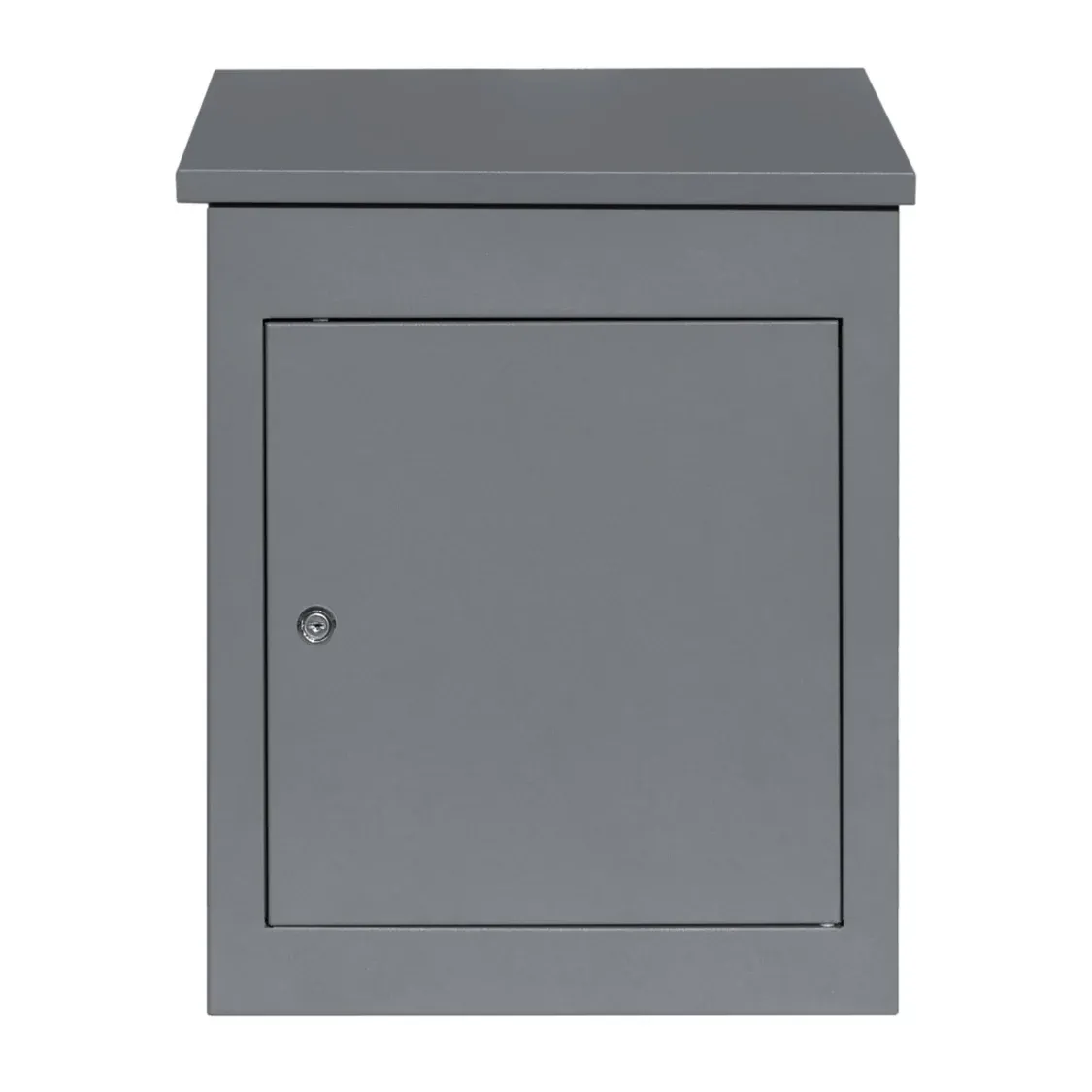 Paketkasten – Grau | Abschliessbar, Anti‑Diebstahl, 35 × 19 × 15 cm, wetterfest