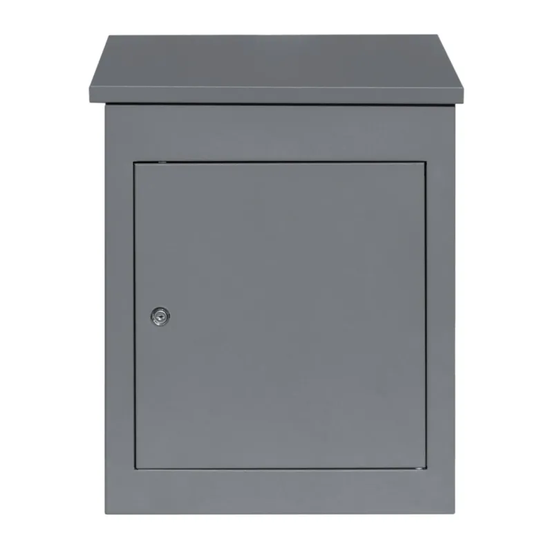 Paketkasten – Grau | Abschliessbar, Anti‑Diebstahl, 35 × 19 × 15 cm, wetterfest
