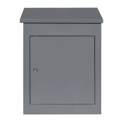 Paketkasten – Grau | Abschliessbar, Anti‑Diebstahl, 35 × 19 × 15 cm, wetterfest