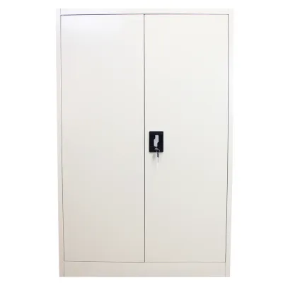 Aktenschrank Metall – Hellgrau | 140 x 90 x 40 cm, abschliessbar, 3 Regale