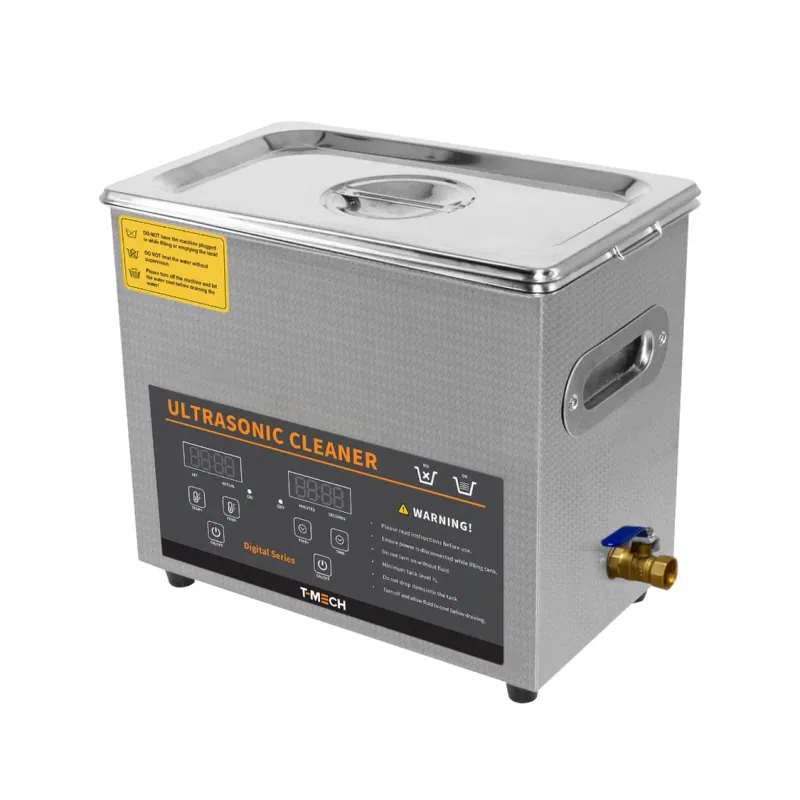 T‑Mech Ultraschallreiniger 6 L – 40 kHz, 180 W, Heizung 300 W, Timer 1–30 Min, Edelstahl