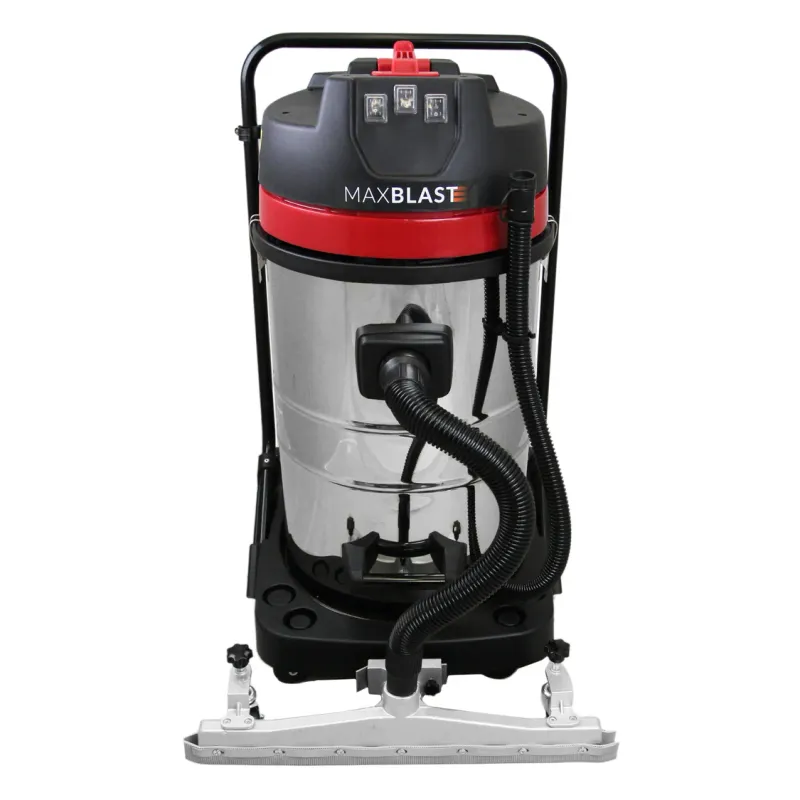 Industriesauger 80 L, 3000 W – Dreifachmotor, HEPA, 106 L/s Luftstrom