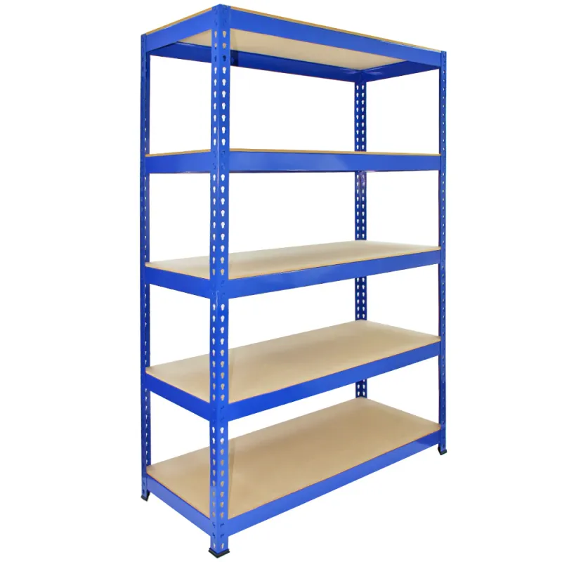 Q‑Rax Lagerregal 180 x 120 x 50 cm – 5 Böden, 200 kg/Boden, 1 mm Stahl, 9 mm MDF, schraubenfrei