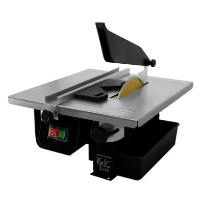 Elektrischer Fliesenschneider 600 W, 230 V – 180 mm Scheiben, 35 mm Tiefe, 0–45° Tisch, 330 x 360 mm