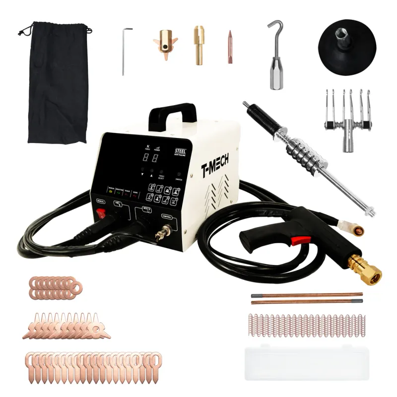 Ausbeulzieh‑/Punktschweissmaschine 3 kW – 7 Modi, 0,6–1,6 mm, Komplett‑Set mit Zubehör, Koffer &amp; Tragetasche
