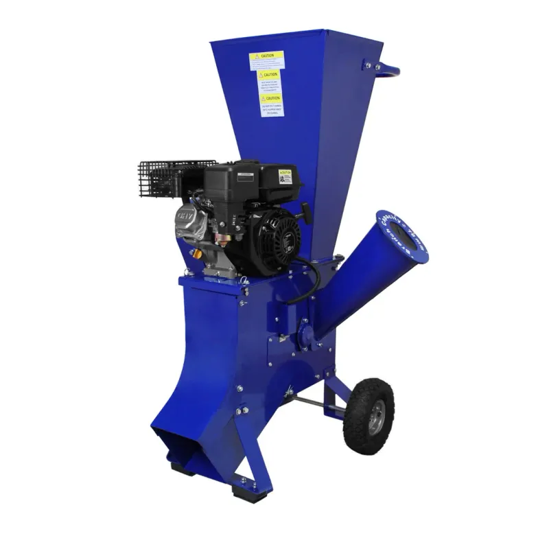 Motorhäcksler 7 PS (212 ccm) – Schnitt Ø 76 mm, 2400–3600 U/min, mobil, PSA &amp; Werkzeugset inkl., CE