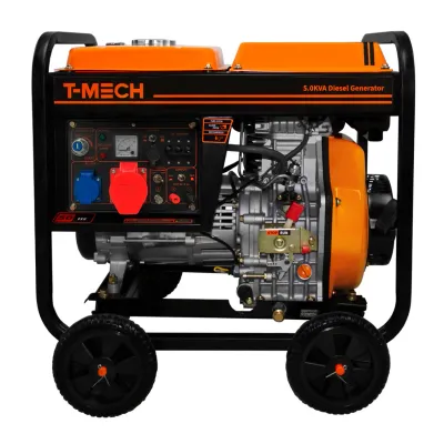 Diesel‑Generator 5,7 kVA, dreiphasig (230/400 V) – ATS, E‑Start, 12,5‑L Tank, 14 h Laufzeit,