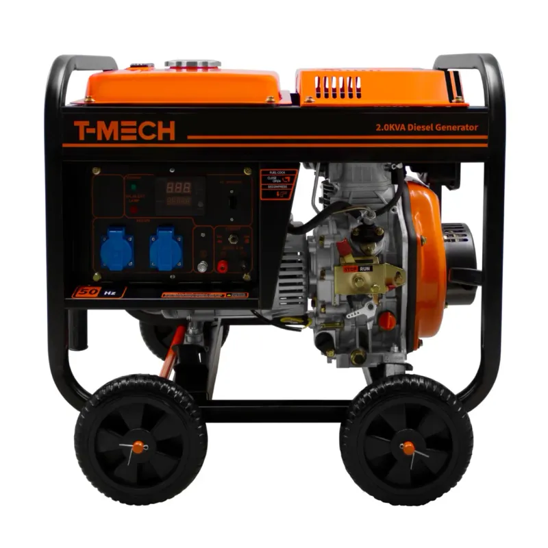 Diesel‑Generator 5,7 kVA, dreiphasig (230/400 V) – ATS, E‑Start, 12,5‑L Tank, 14 h Laufzeit,