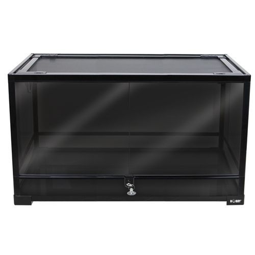 Terra Fix &amp; Easy 60 – Terrarium 60 x 45 x 45 cm, Schwingtüren, Schloss, variable Lüftung, wasserdichter Boden
