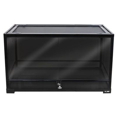 Terra Fix &amp; Easy 60 – Terrarium 60 x 45 x 45 cm, Schwingtüren, Schloss, variable Lüftung, wasserdichter Boden
