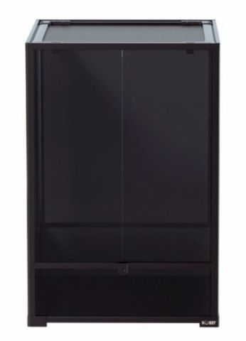Terra Fix &amp; Easy XL 1 – Terrarium 60 x 60 x 90 cm, Schiebetüren, Schloss, variable Lüftung, wasserdichte Bodenschale