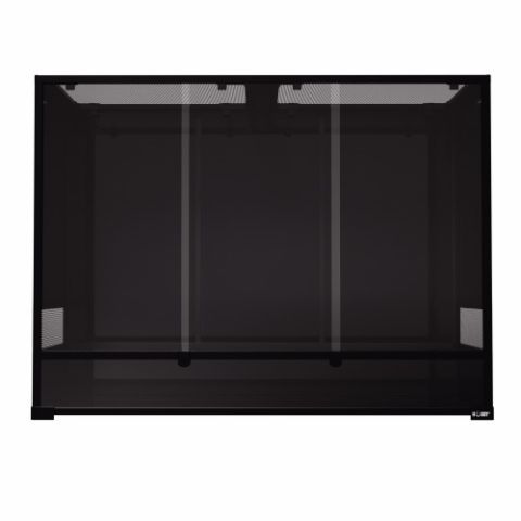 Terra Fix &amp; Easy XXL 2 – Terrarium 122 x 45,7 x 91,4 cm, Schwingtüren, Schloss, variable Lüftung, hohe Bodenschale