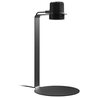 Bioloark Wabi‑Kusa TF‑03 LED (schwarz) – 3 W, USB 5 V/1 A, runde Plattform, Aluminiumständer