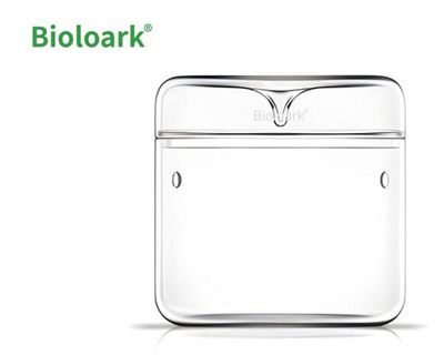 Bioloark Luji Glass Cup MY‑180 – Wabi‑Kusa Glas, Ø 180 mm, H 205 mm, 4 L, 3 mm Glas, mit Lüftung &amp; Kondensatablauf