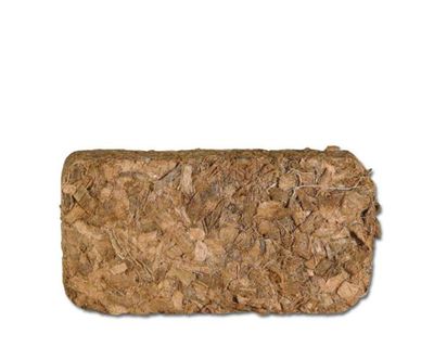 Kokosmulchziegel grob 5l – natürliche Bodengrundfüllung für Terrarium
