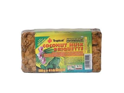 Terrarium Kokos-Chips 500g Tropical – natürlicher Bodengrund aus Kokosfasern