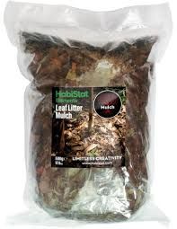 Habistat Leaf Litter Mulch 500g – 100 % natürliches Terrarium-Mikroklima