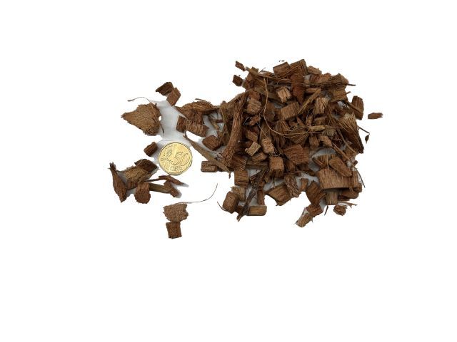 Kokos Chips grob 5 l Beutel 10 x 30 mm – leichter Bodengrund für grosse Terrarien
