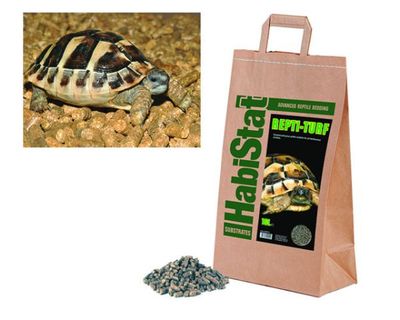 Habistat Repti Turf 10 l – natürliches Substrat für pflanzenfressende Reptilien