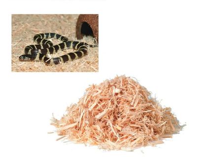 Habistat Aspen Snake Substrat 13,6 kg – weiches, staubarmes Substrat für Schlangen