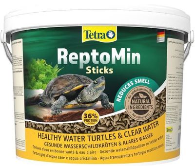Tetra ReptoMin Sticks 10 l – nährstoffreiches Hauptfutter für ausgewachsene Schildkröten