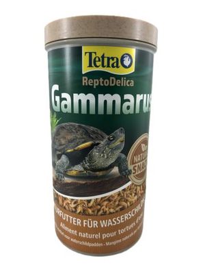 Tetra ReptoDelica Gammarus 1000 ml – hochwertiges Naturfutter für Wasserschildkröten