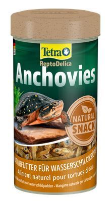 Tetra Anchovies 250 ml – proteinreicher Snack für Wasserschildkröten