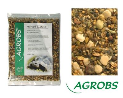 Agrobs TESTUDO Saatgut Schildkröten 100 g – Pflanzenvielfalt für gesunde Landschildkröten
