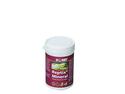 Reptix Mineral 120 g HOBBY – Mineralfuttermittel mit Kalzium, Vitamin D3 &amp; Spurenelementen