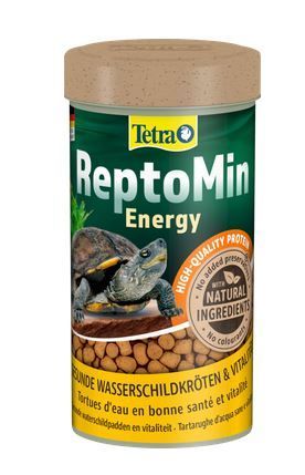 TETRA REPTOMIN ENERGY 250 ml – Vitalfutter mit über 55% Krill &amp; Shrimps für Wasserschildkröten