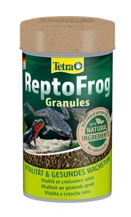 Tetra ReptoFrog Granules 100 ml – Hauptfutter für Wasserfrösche und Wassermolche