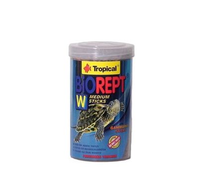 BIOREPT W 500 ml TROPICAL – Nährstoffreiches Sticks-Futter für aquatische und semiaquatische Schildkröten
