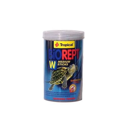 BIOREPT W 1000 ml TROPICAL – Nährstoffreiches Sticks-Futter für aquatische und semiaquatische Schildkröten