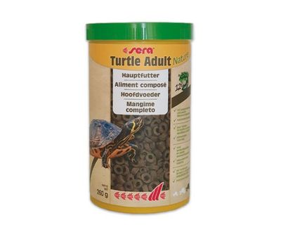 sera Turtle Adult Nature 1000 ml – Natürliches, nachhaltiges Futter für adulte Lands- und Wasserschildkröten
