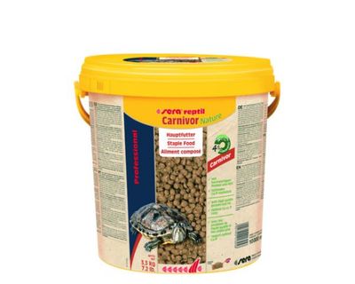 sera reptil Professional Carnivor 10 l – Ergänzungsfutter für fleischfressende Reptilien