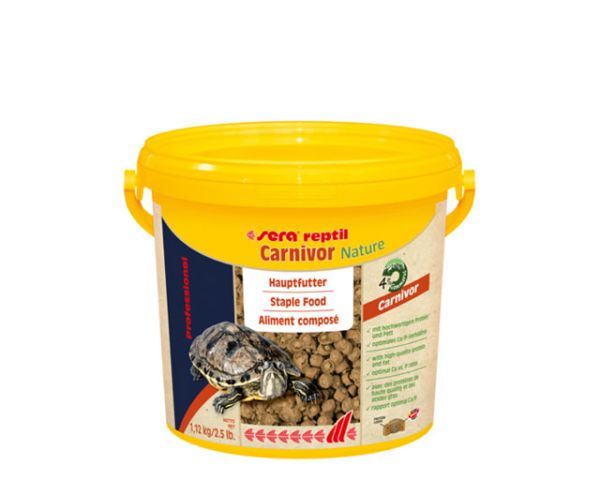 sera reptil Professional Carnivor 3800 ml – Ergänzungsfutter für fleischfressende Reptilien