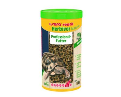 sera reptil Professional Herbivor nature 1000 ml – Ergänzungsfutter für pflanzenfressende Reptilien
