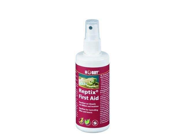 Reptix First Aid 100 ml HOBBY – Spray gegen Milben, Zecken und Kleinparasiten