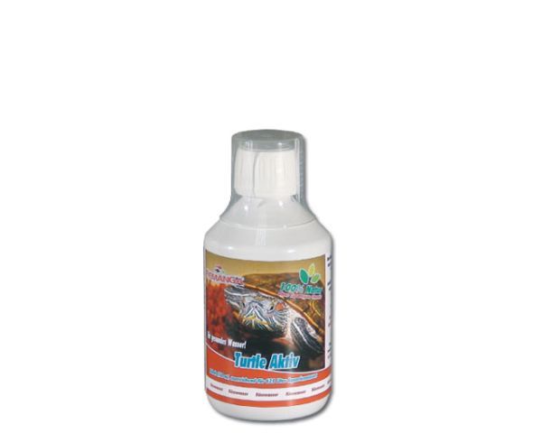 TURTLE AKTIV 250 ml – Biologische Wasserpflege für klares Wasser bei Schildkröten &amp; Amphibien