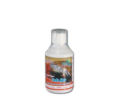 TURTLE AKTIV 250 ml – Biologische Wasserpflege für klares Wasser bei Schildkröten &amp; Amphibien