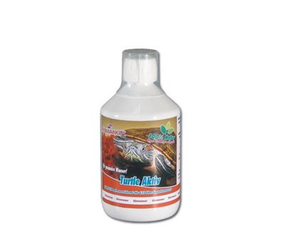 TURTLE AKTIV 500 ml – Biologische Wasserpflege für Wasserschildkröten und Amphibien