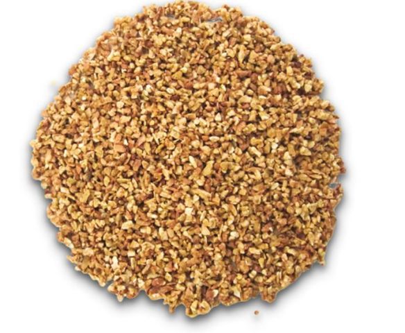HOBBY Terrano Kalzium ocker 2–3 mm 5 kg – Organisches Substrat für Echsen, Schlangen und Schildkröten