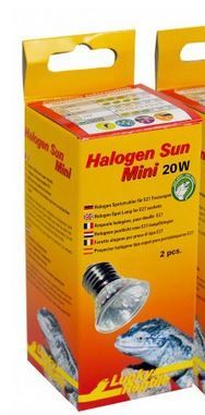 Lucky Reptile Halogen Sun Mini 20 W – Kompakter Halogenstrahler im 2er-Set für kleine Terrarien