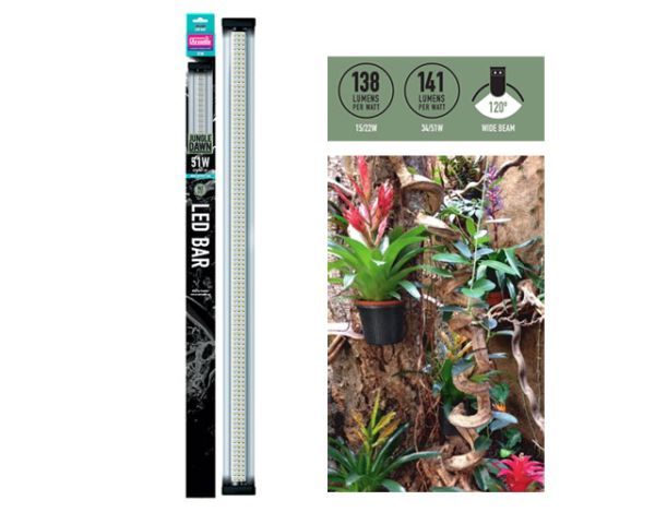 Jungle Dawn LED Bar 51 W / 870 mm – Hochleistungs-LED mit 6200K, effizienter Kühlkörper und Schutzfunktionen