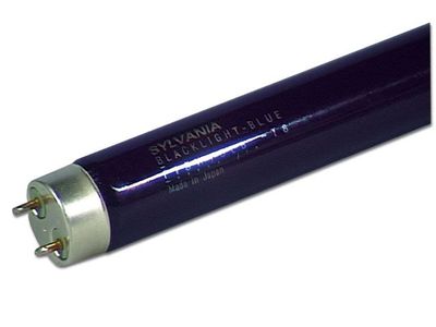 SYLVANIA T8 Schwarzlicht-Röhren-Lampe 15 W – Schwarzlicht für spezielle Terrarienbeleuchtung