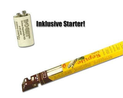 REPTILE LIGHT 36 W 1200 mm – Leuchtstoffröhre mit 30 % UV-A und 8 % UV-B für Reptilien